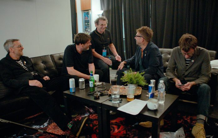 Blur backstage at Wembley in 'To The End'. Credit: Altitude