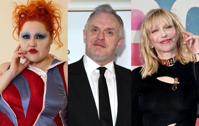 Beth Ditto, Greg Davies and Courtney Love