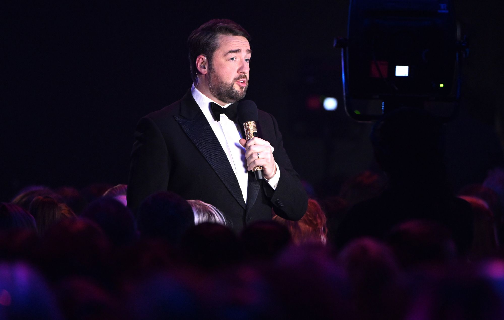  Jason Manford on stage in 2024