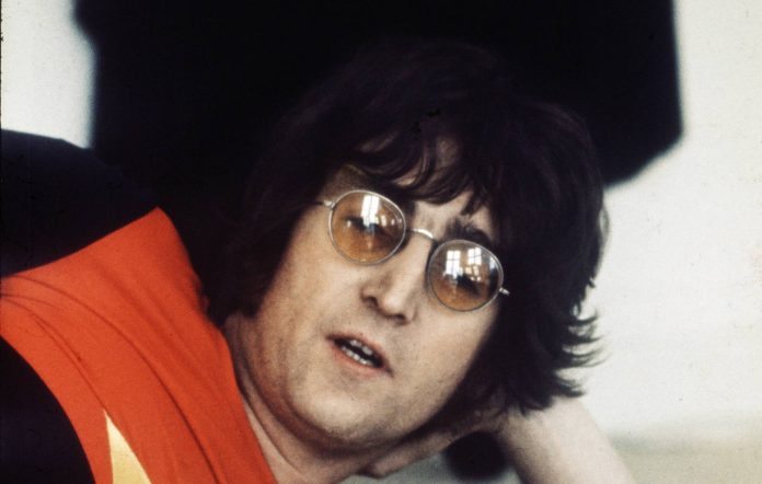 Former Beatle John Lennon (1940 - 1980) at his home, Tittenhurst Park, near Ascot, Berkshire, July 1971. (Photo by Michael Putland/Getty Images)