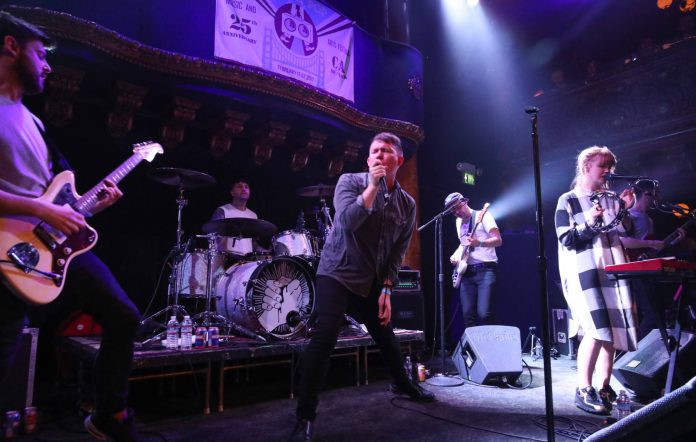 Los Campesinos! Credit: Kelly Sullivan/Getty Images