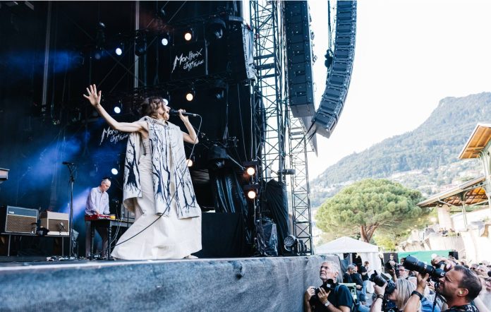 PJ Harvey live at Montreux Jazz Festival. Credit: Marc Ducrest