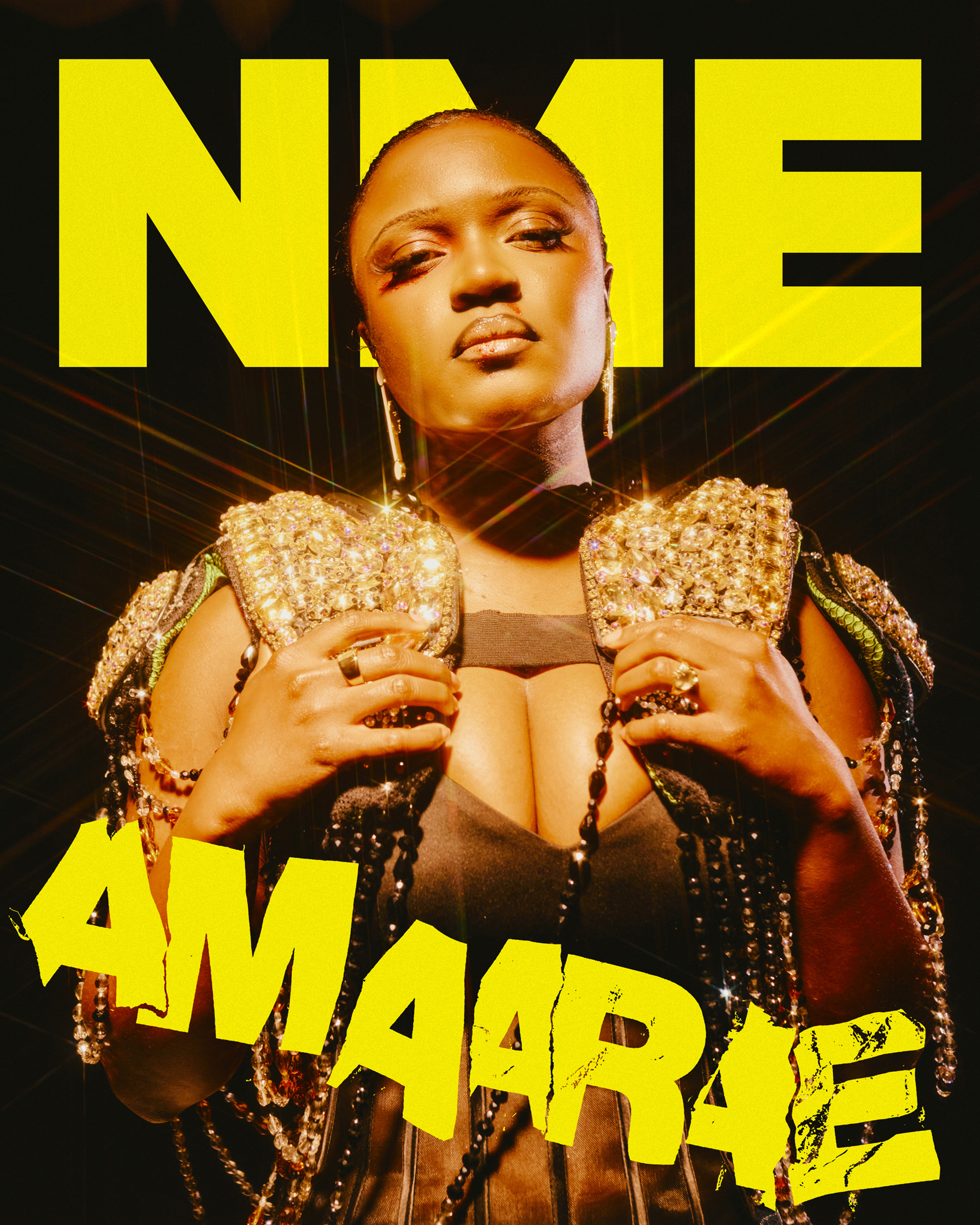 Amaarae on The Cover of NME (2024), photo by Ashley Osborn